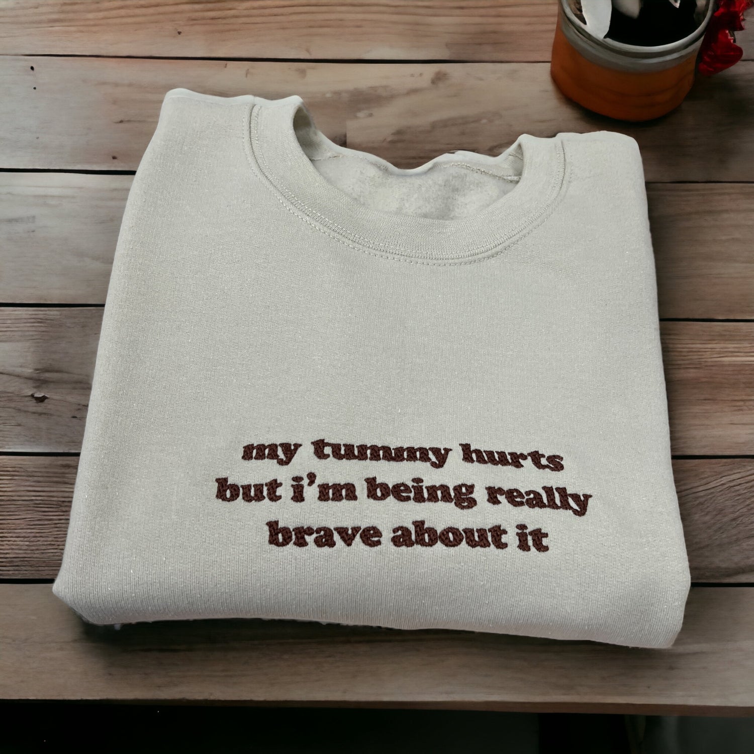 a t - shirt that says, my funny hurts but i'm being really