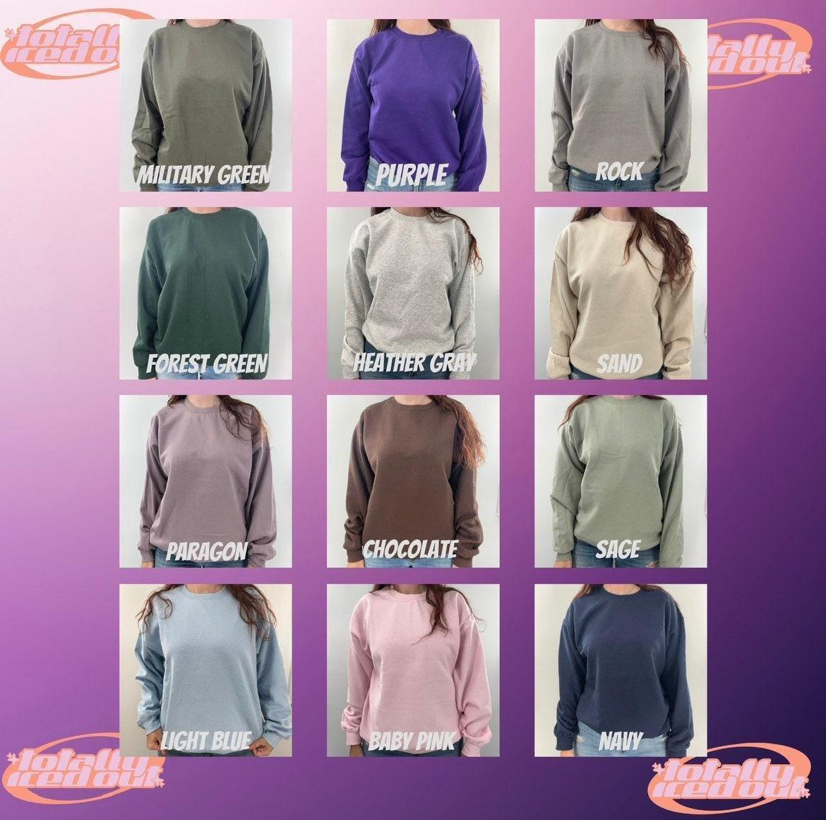 KAMALA Embroidered Crewneck Sweatshirt