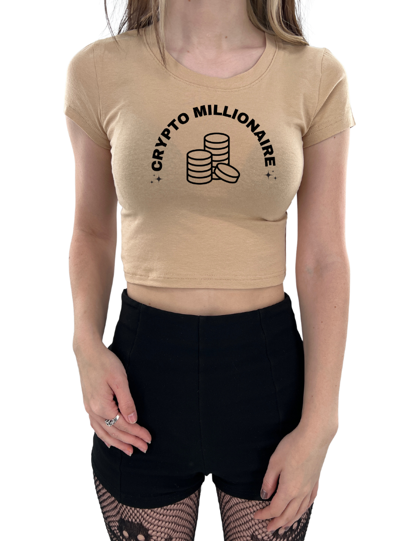 Crypto Millionaire Baby Tee