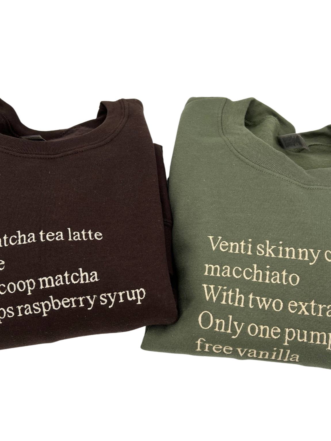 Coffee Order Embroidered Unisex Shirt
