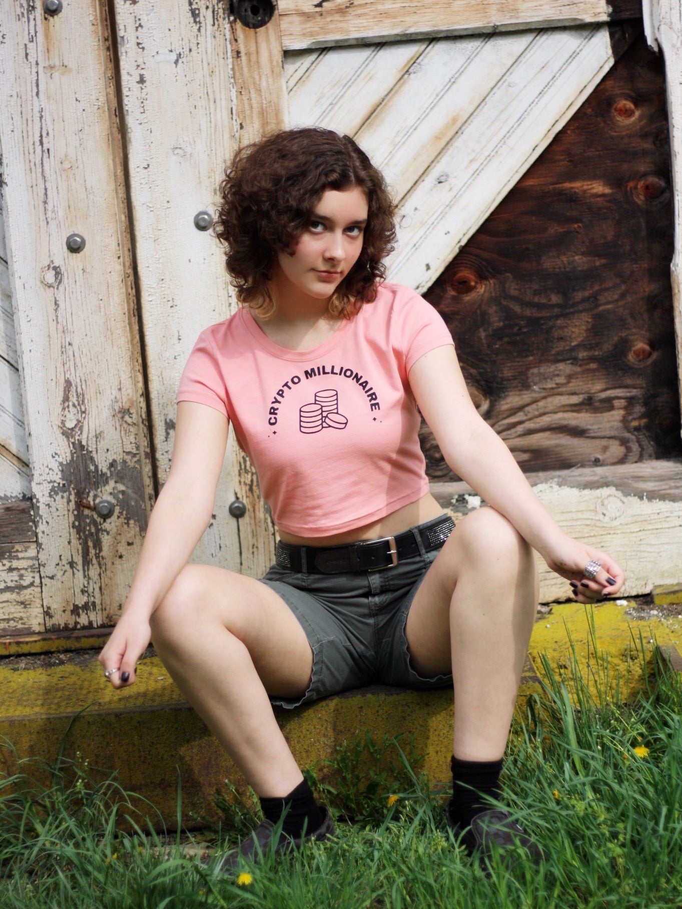 Crypto Millionaire Baby Tee