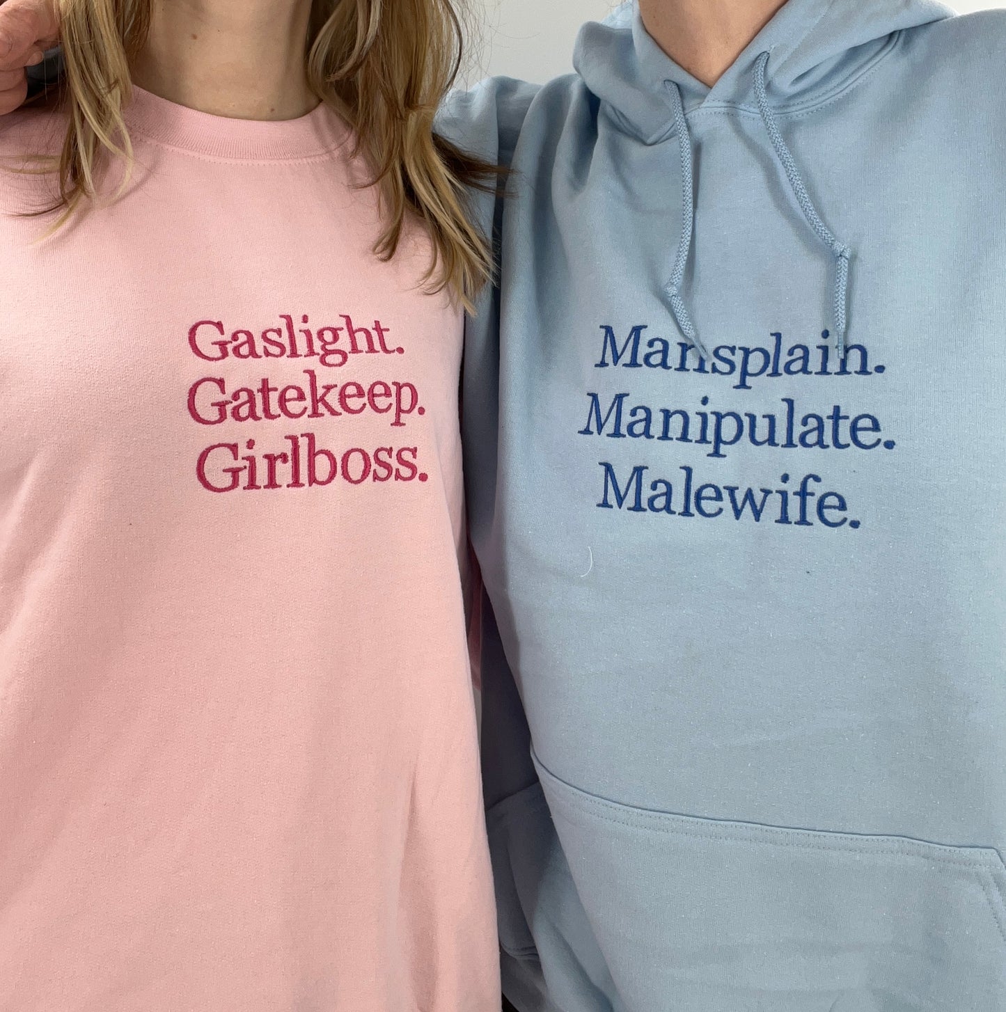 Mansplain, Manipulate, Malewife T-Shirt, Crewneck, and Hoodie | Feminist Sweatshirt | Feminism T-Shirts | Aesthetic Crewneck