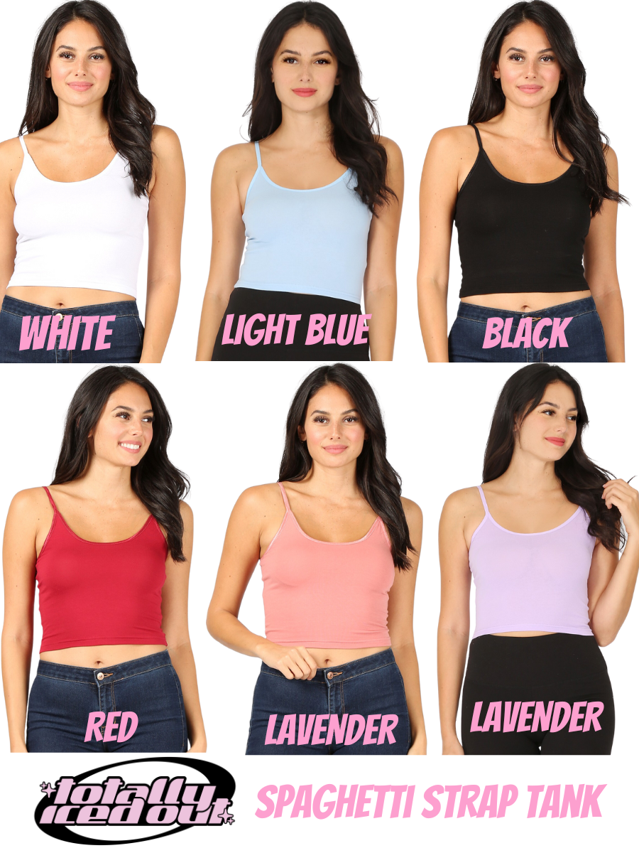 I Love Girls Spaghetti Strap Tank