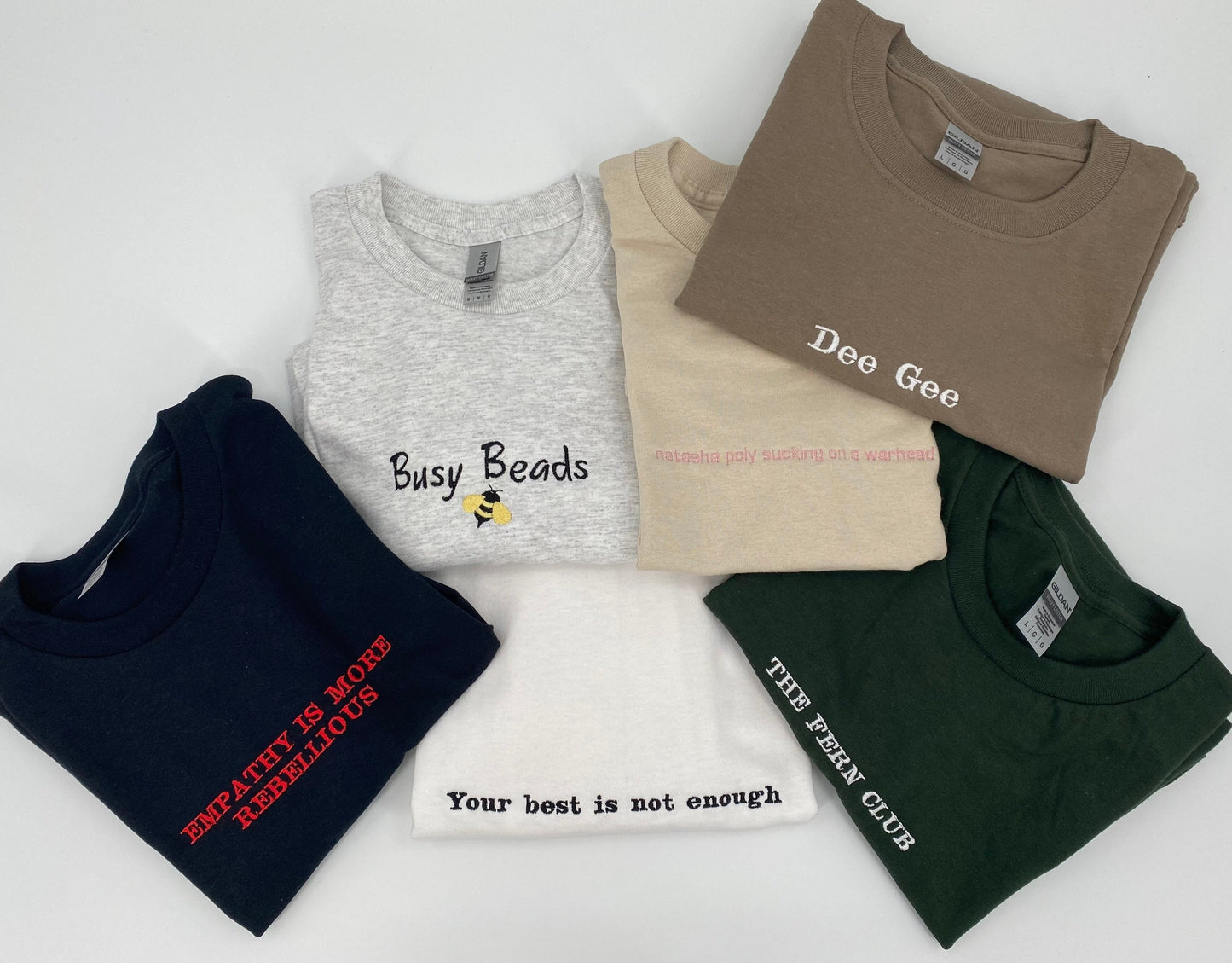 Custom Embroidered Tee