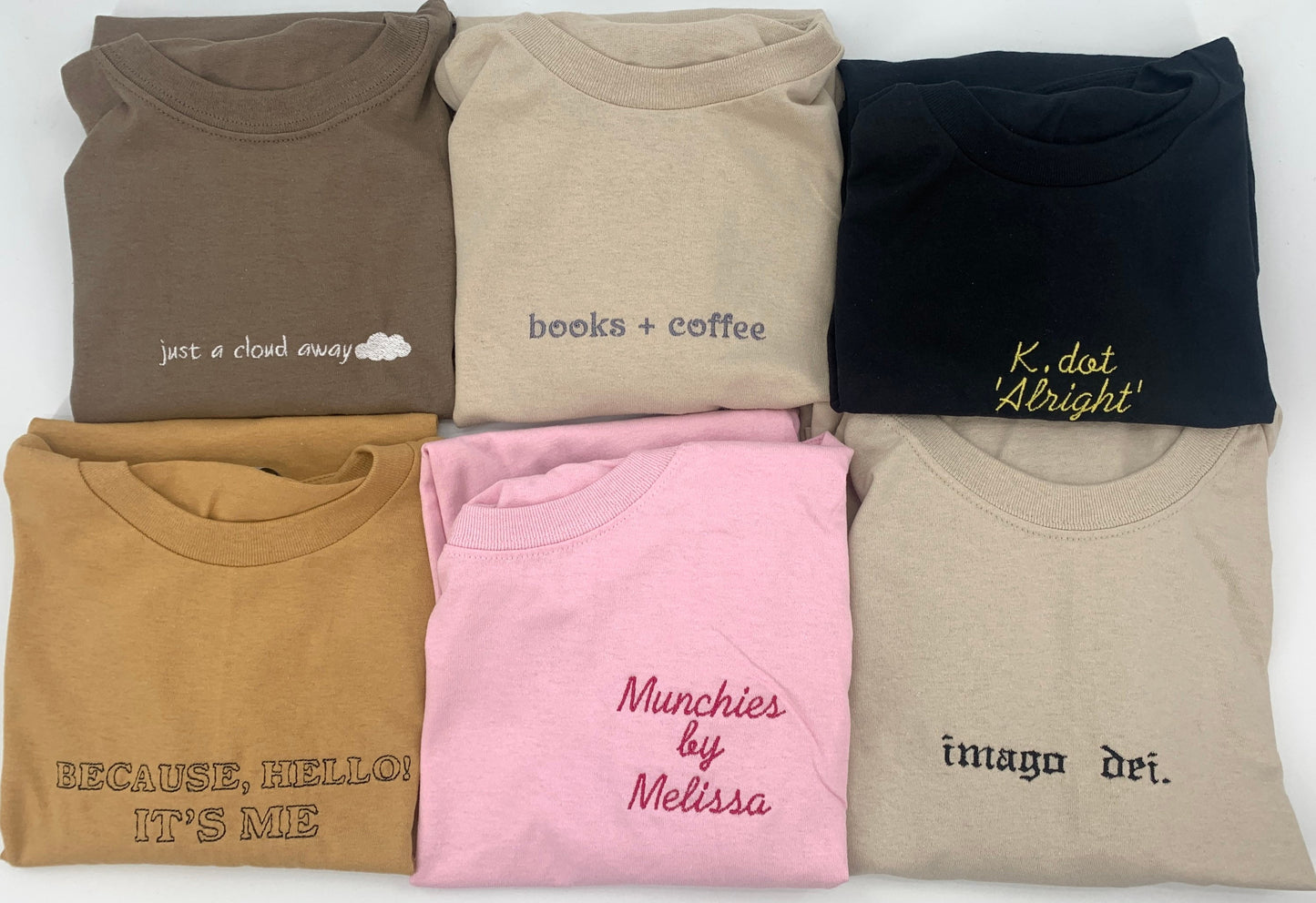 Custom Embroidered Tee