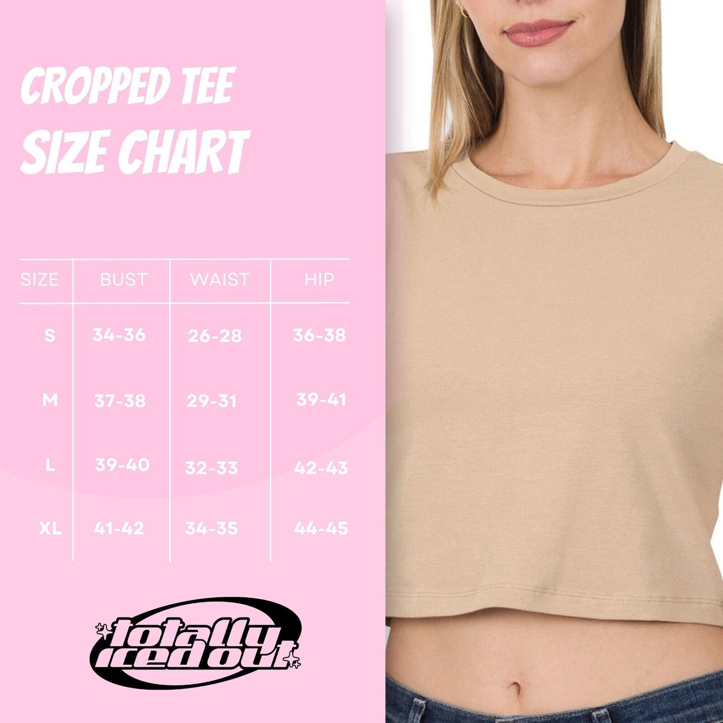 Chemically Calm Embroidered Crop Top