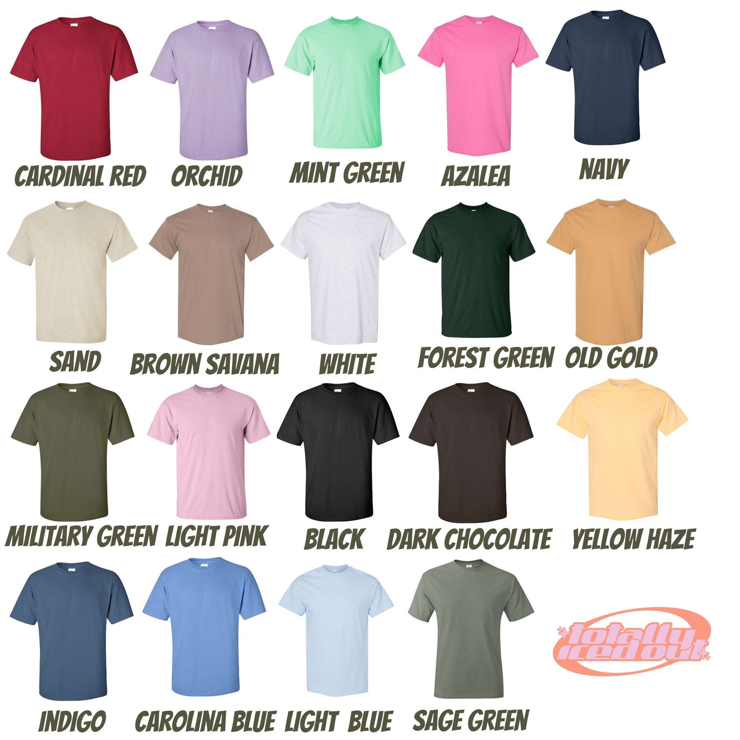 a group of men's t - shirts with different colors