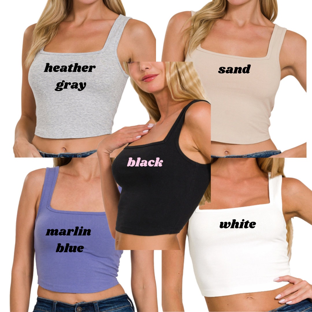 a woman wearing three different types of bras