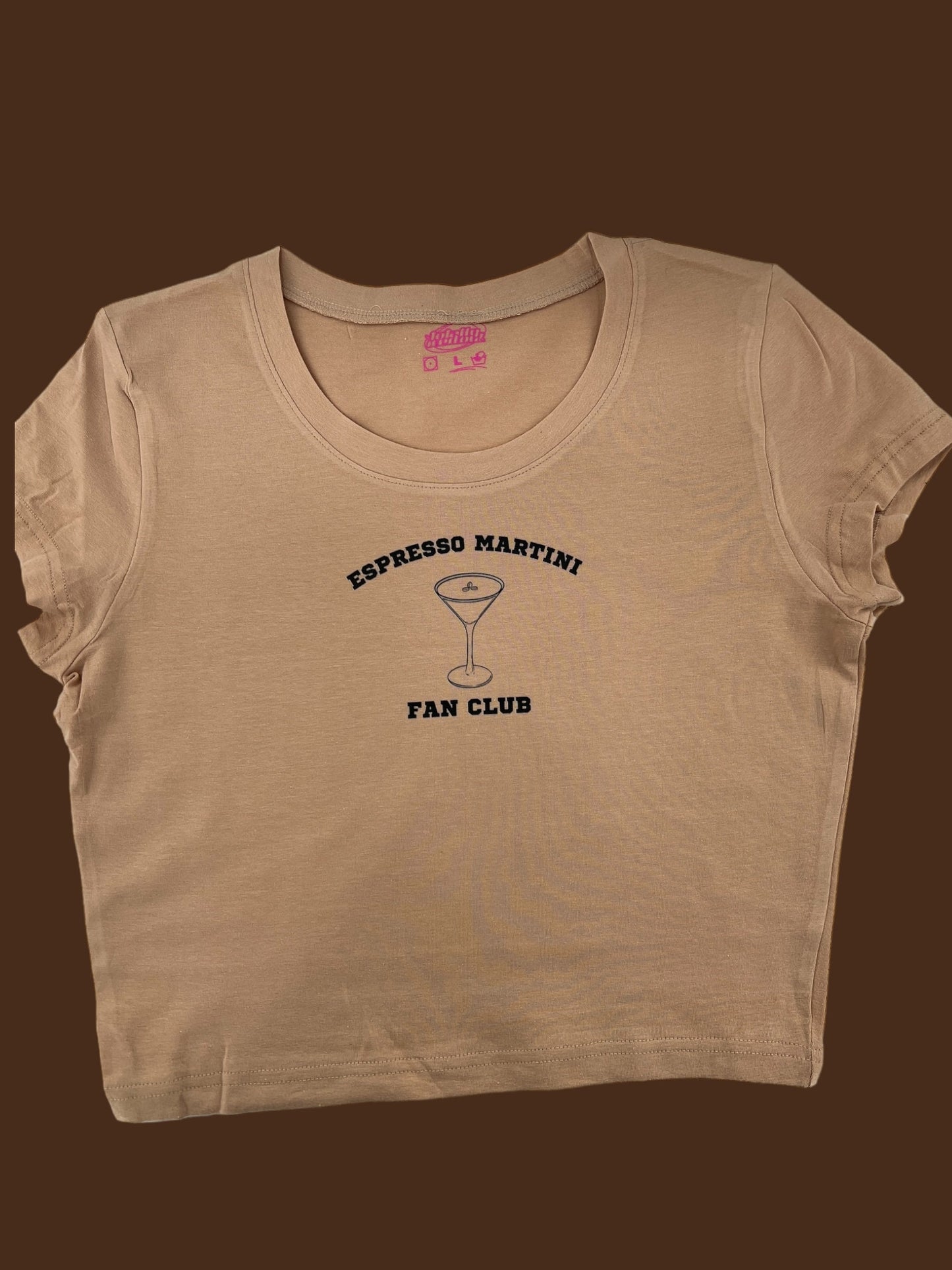 a t - shirt that says espresso martini fan club