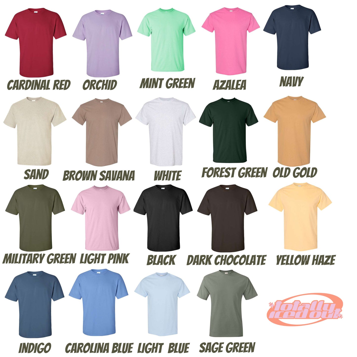 a group of men&#39;s t - shirts with different colors