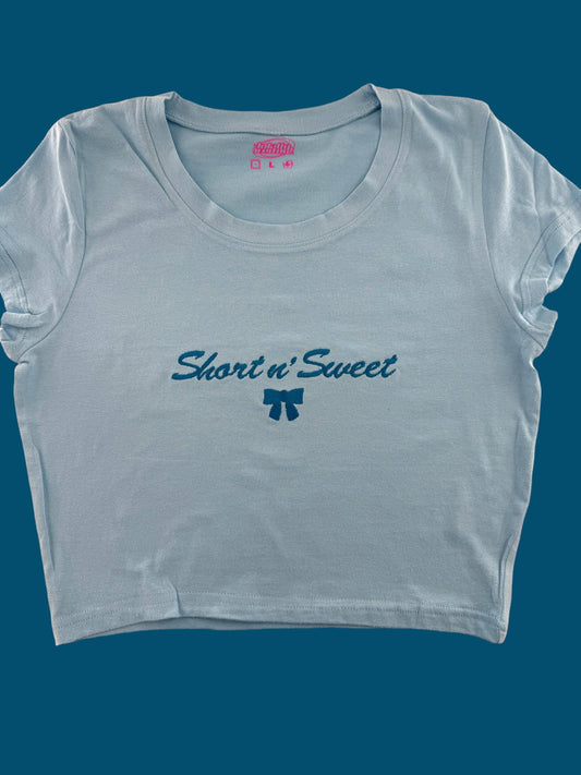 a white t - shirt with the words start a sweet on it