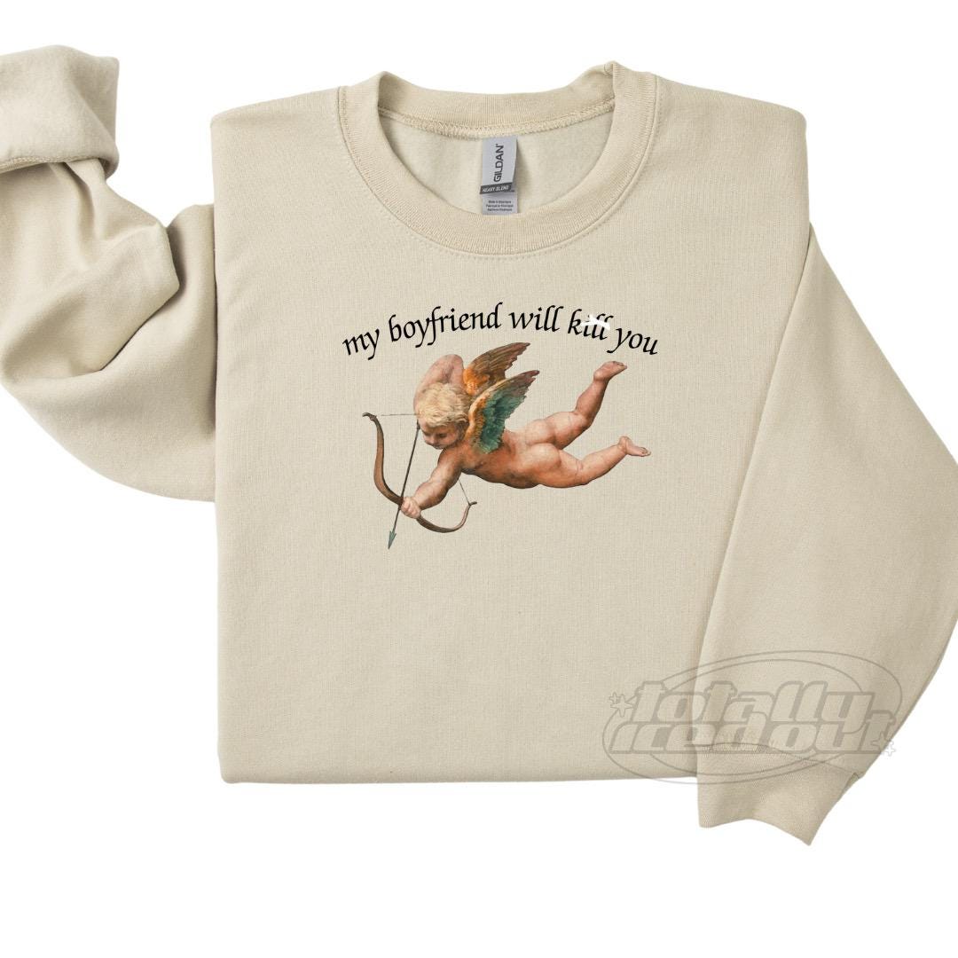 a sweater with a cupid cupid cupid cupid cupid cupid