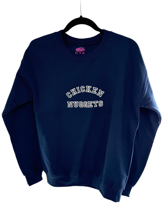 a blue sweatshirt with the words chicago knights on it