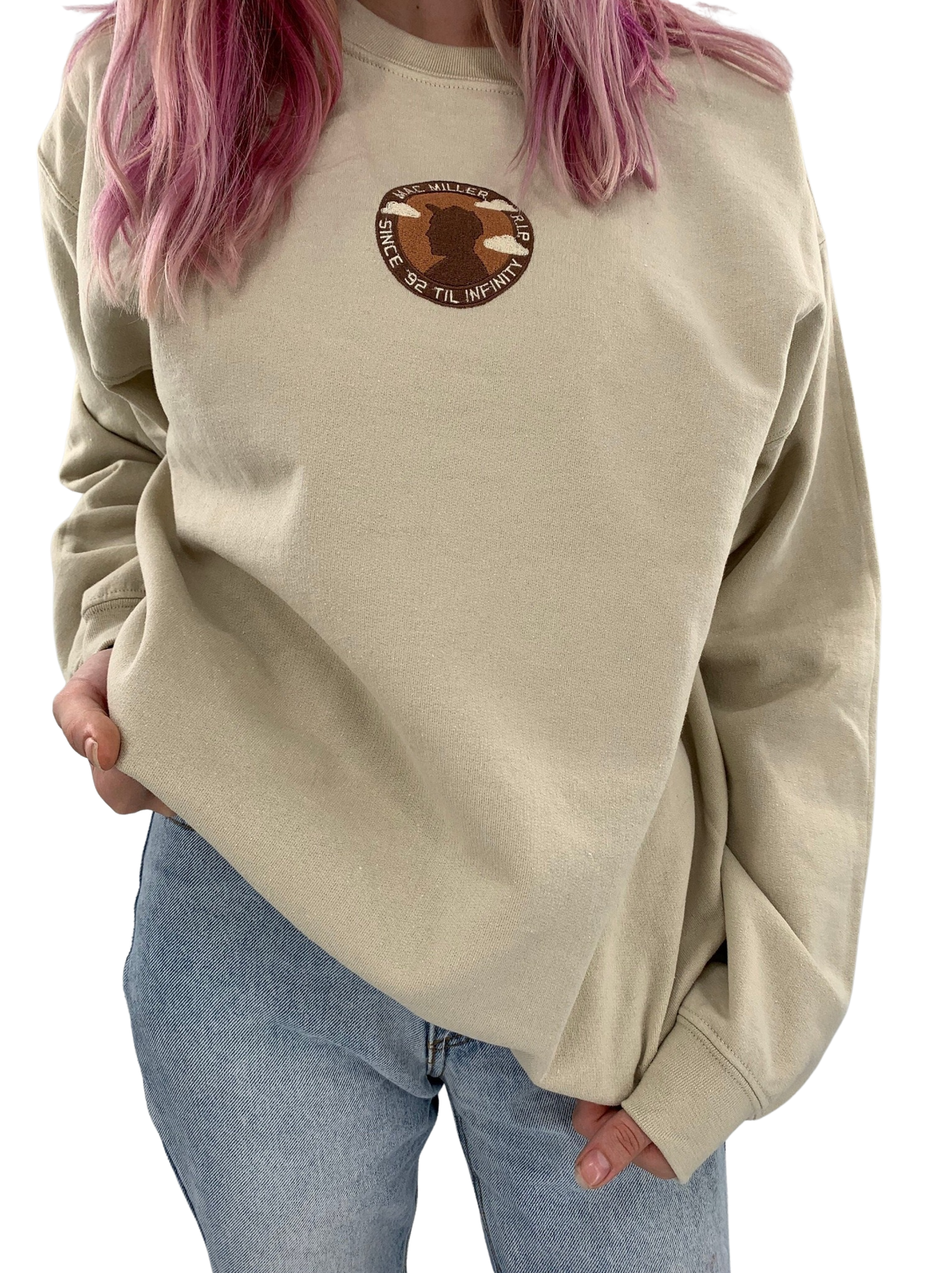 Mac Embroidered Crewneck