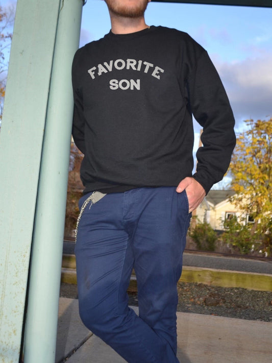 Favorite Son Embroidered Crewneck