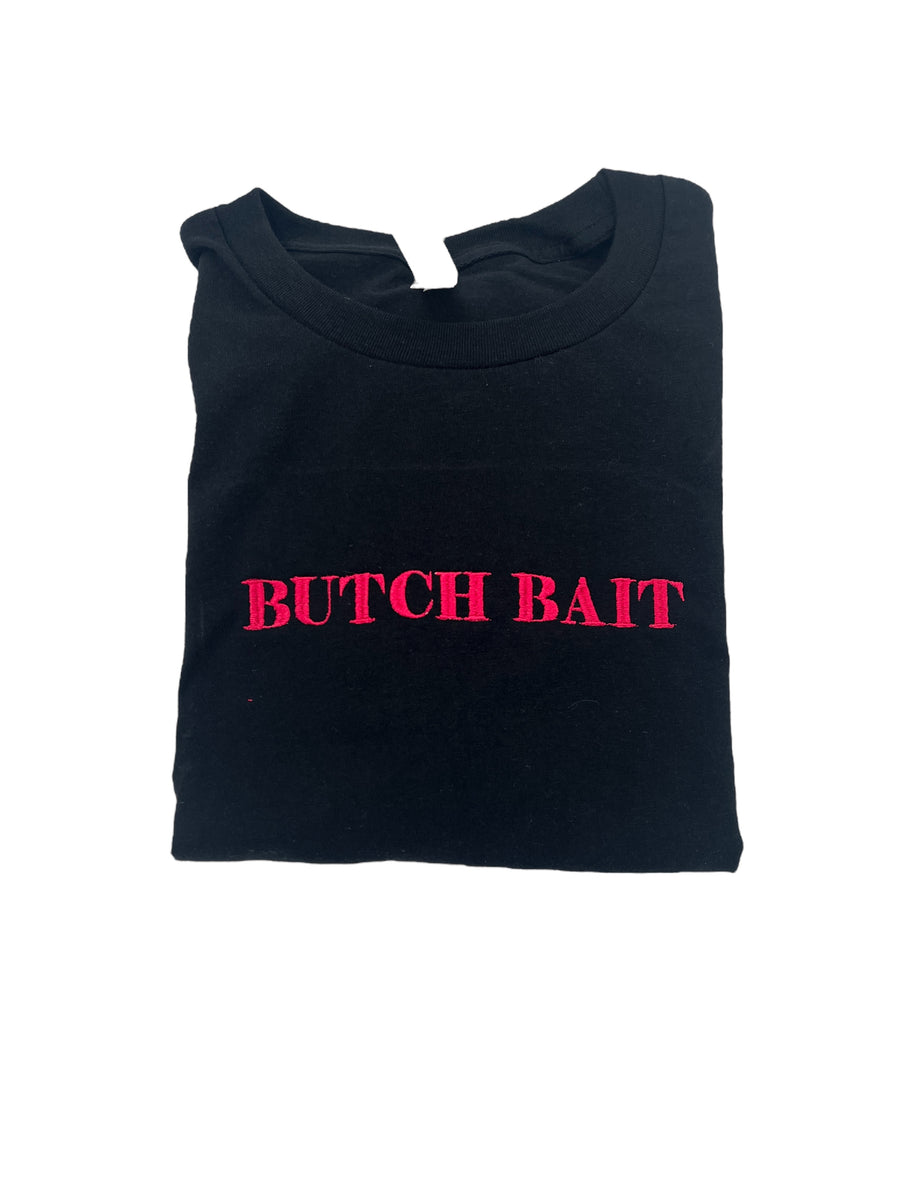 Butch Bait Embroidered Crop Top