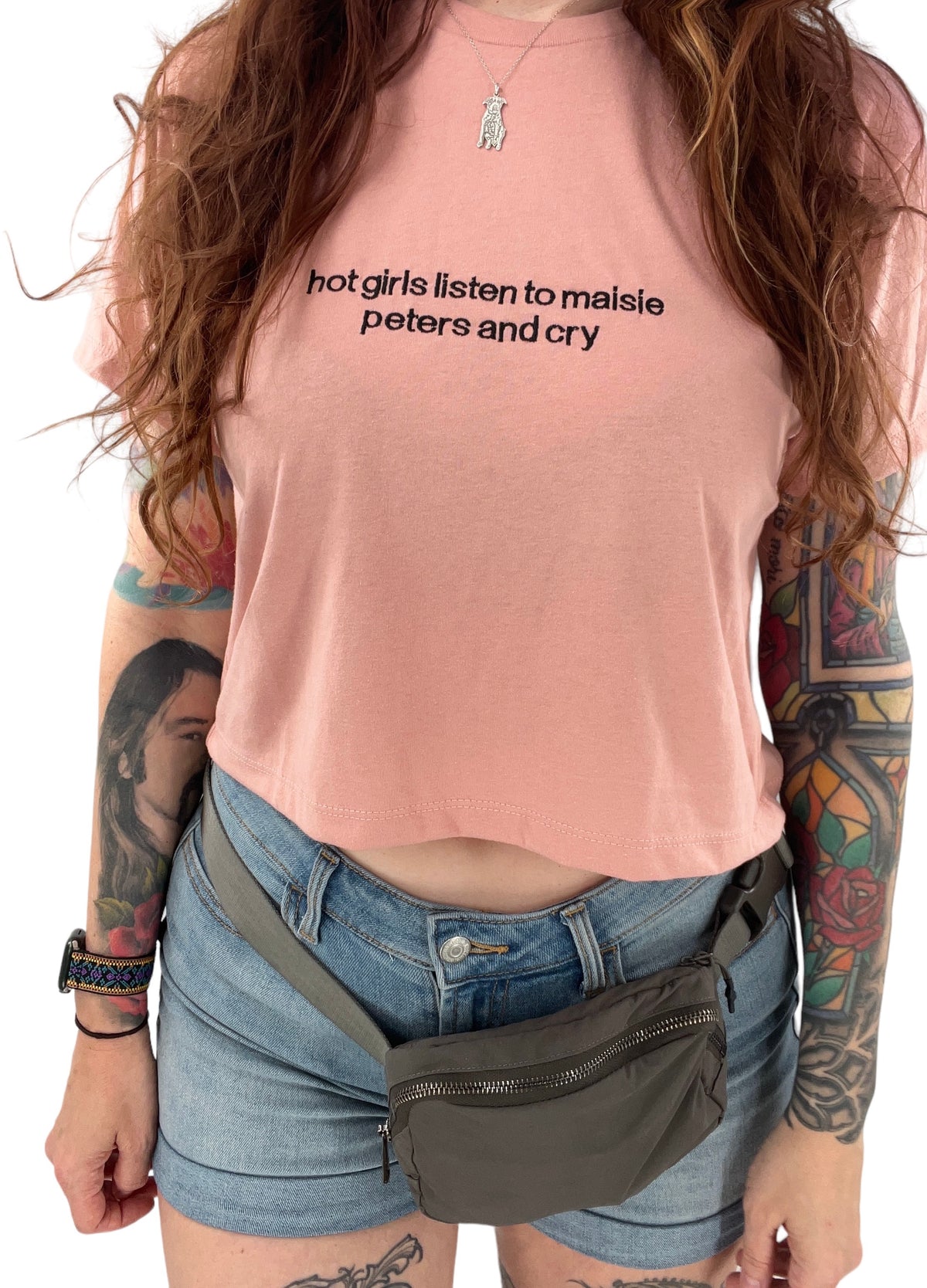 Hot Girls Listen To Maisie Peters And Cry Crop Top