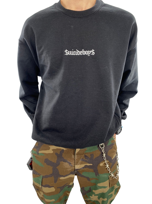 Su!cideBoys Embroidered Sweatshirt