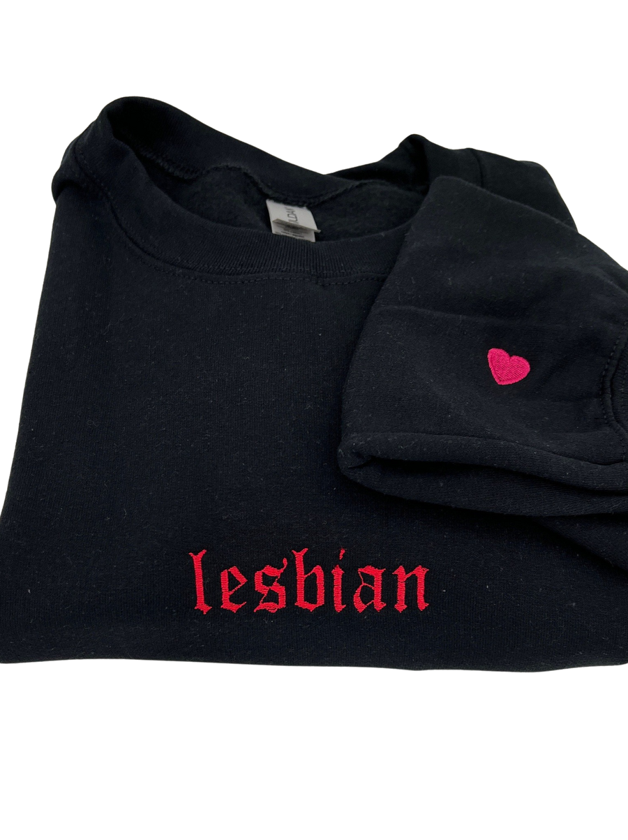 Lesbian Embroidered Sweatshirt