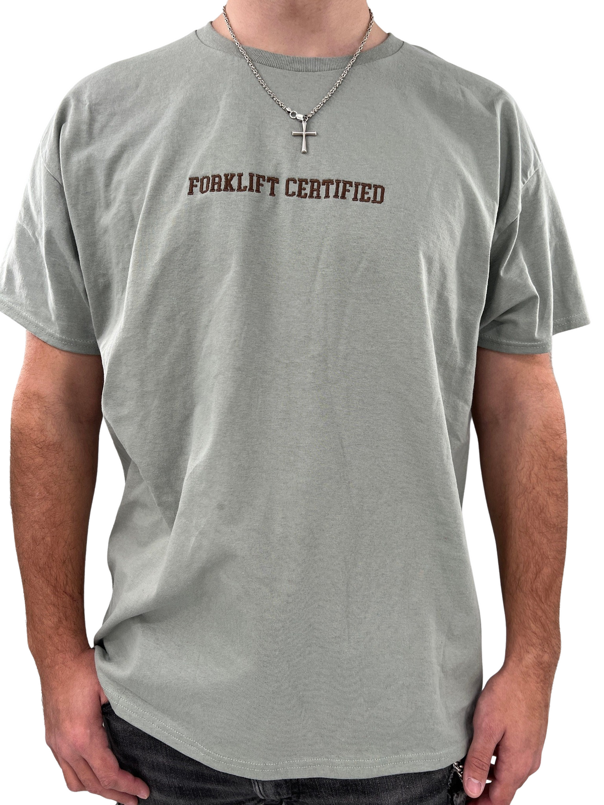 Forklift Certified Embroidered Shirt