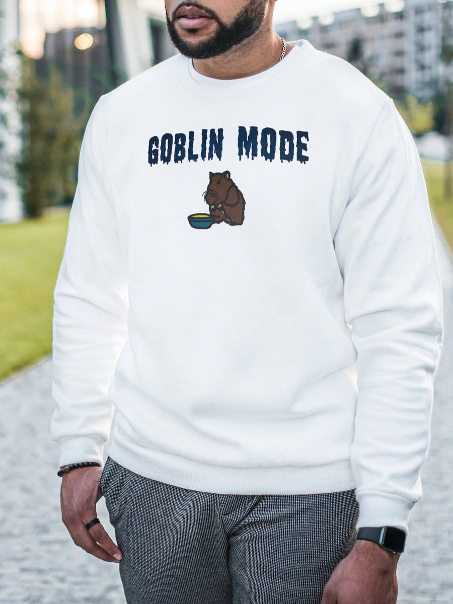 Goblin Mode Embroidered Shirt