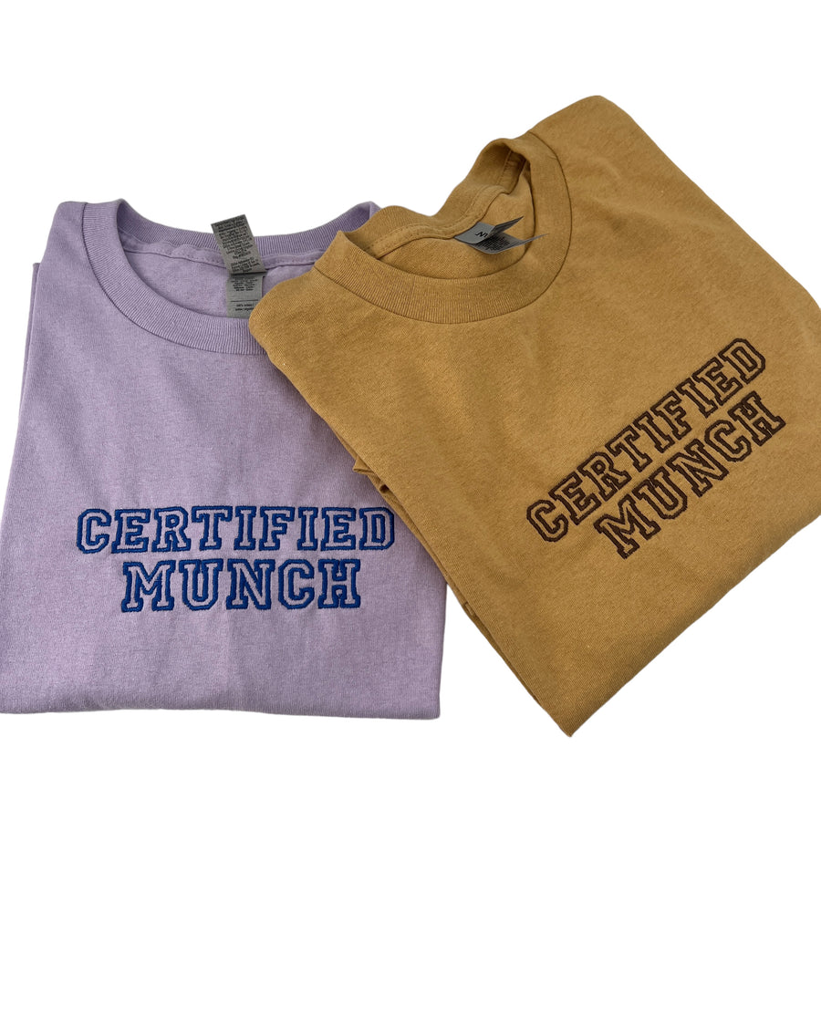 Certified Munch Embroidered Unisex Shirt