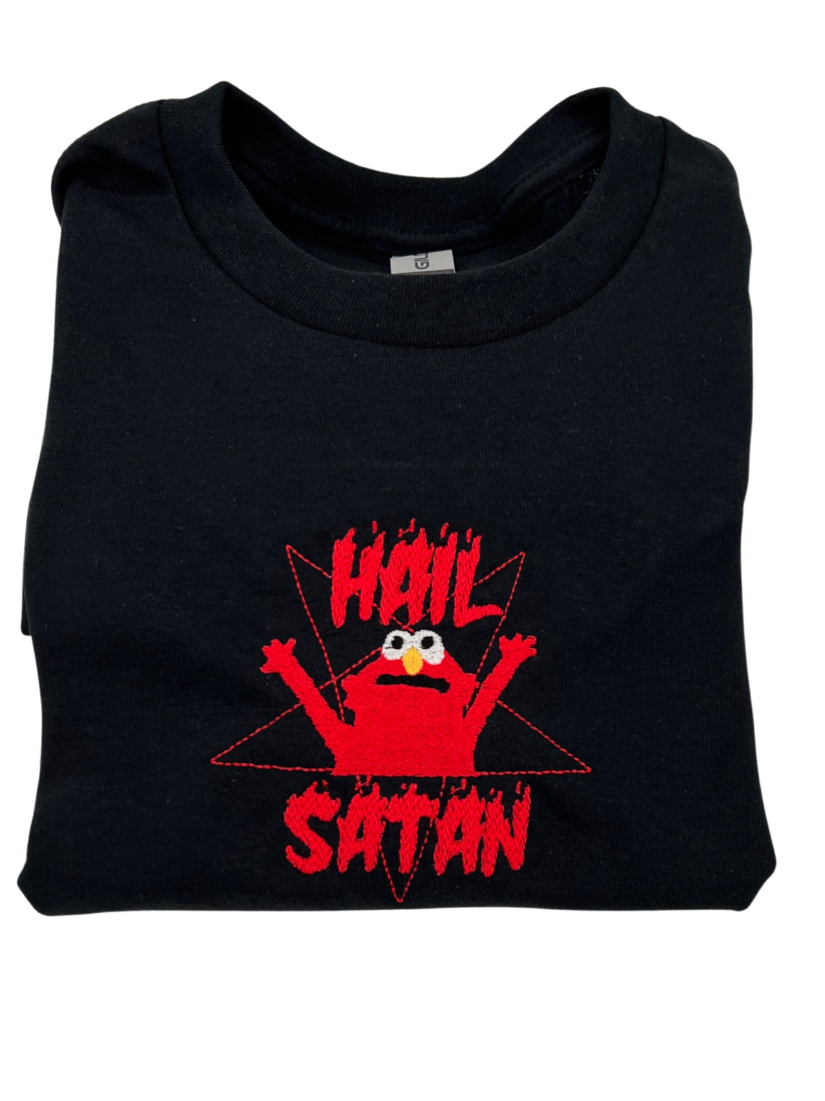 Hail Satan Embroidered Tee