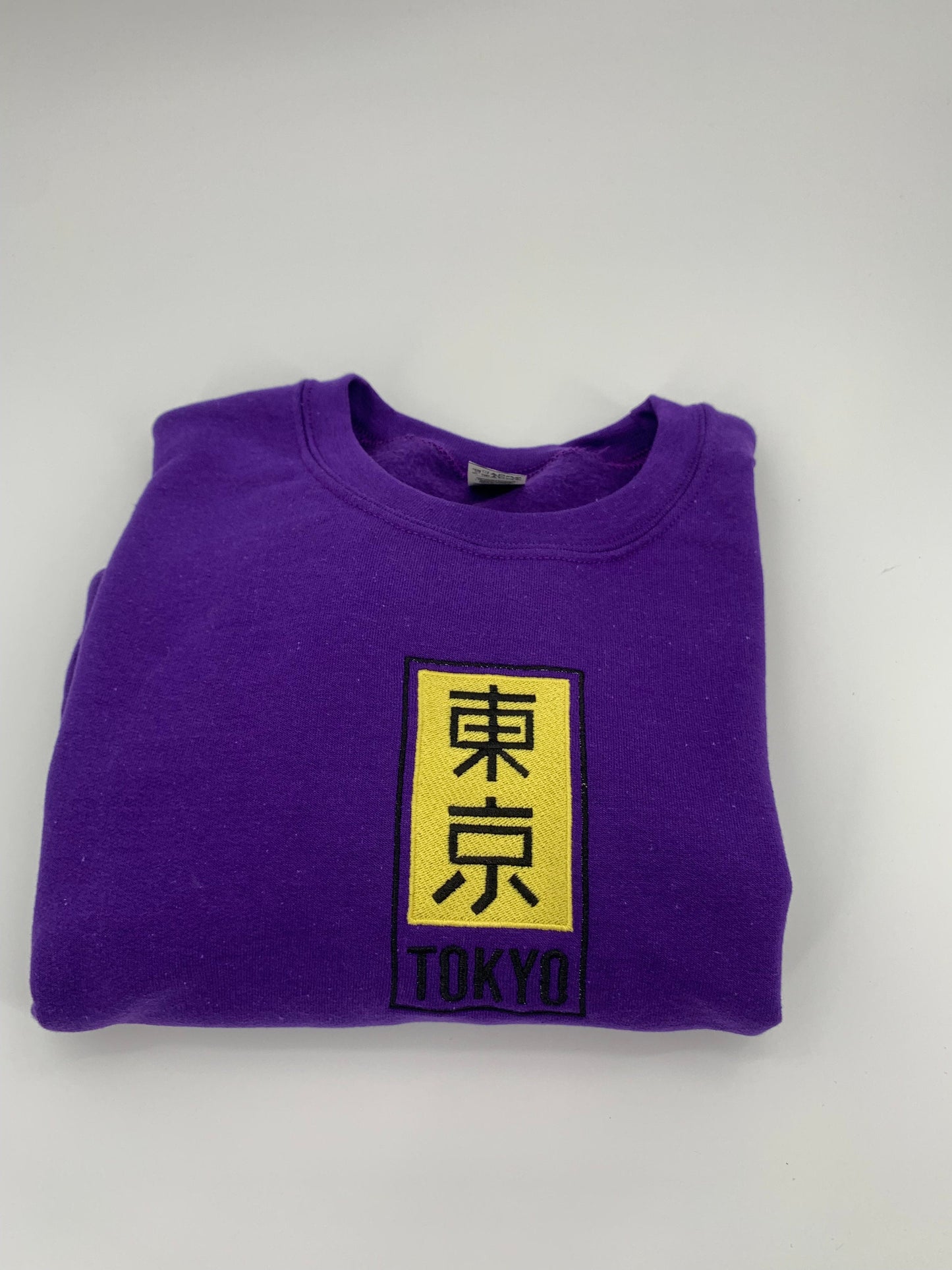 Tokyo Kanji Embroidered Crewneck