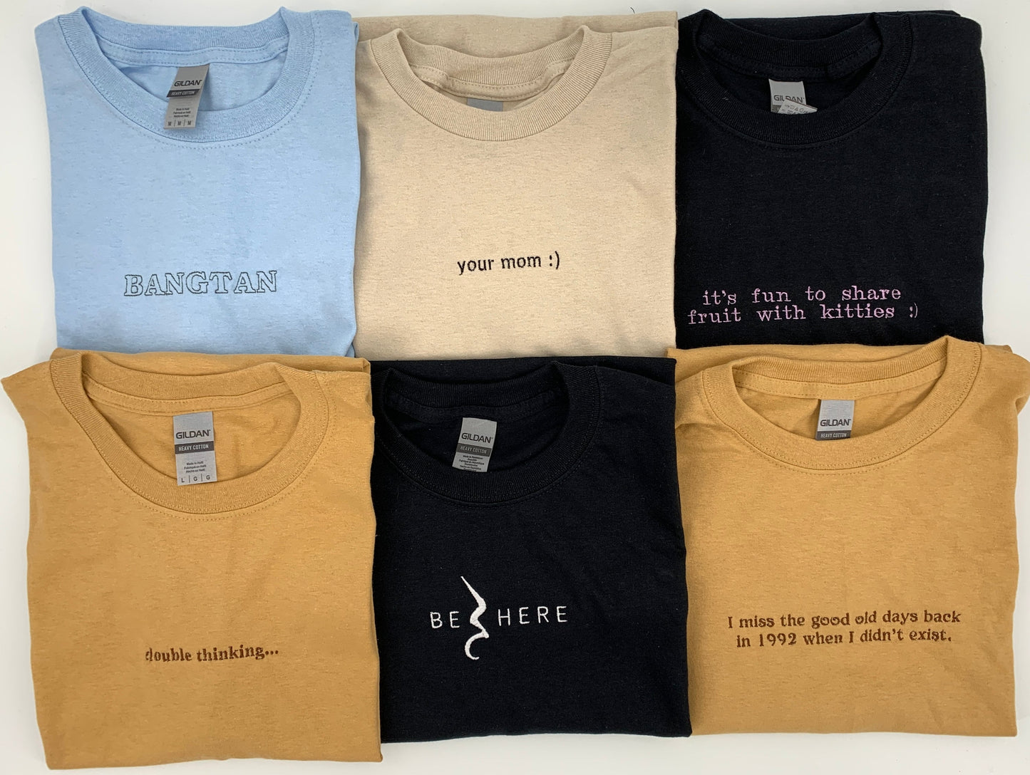 Custom Embroidered Unisex Tee