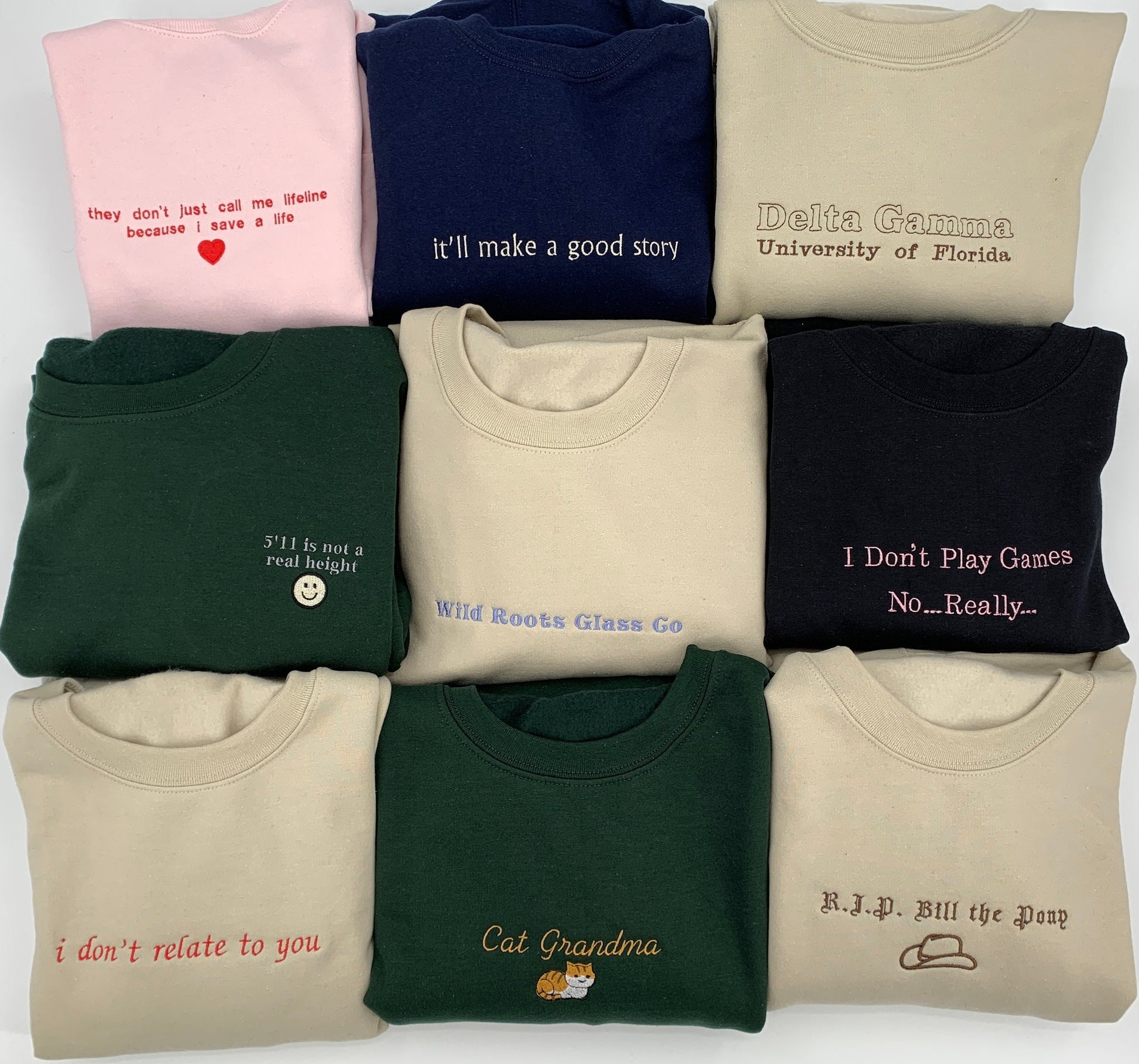 Custom Embroidered Hoodie | Customizable Embroidered Hooded Sweatshirt | Personalized Hoodie | Embroidered Sweater | Christmas 2022