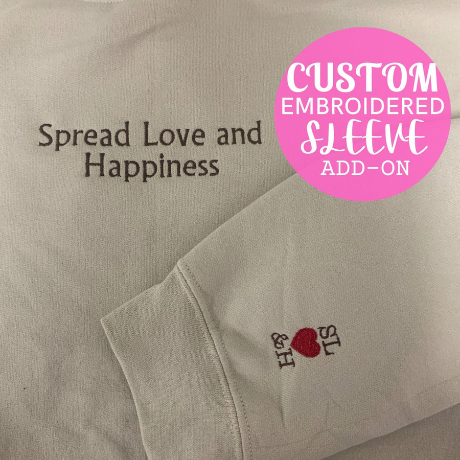 Custom Sleeve Embroidery-Add On