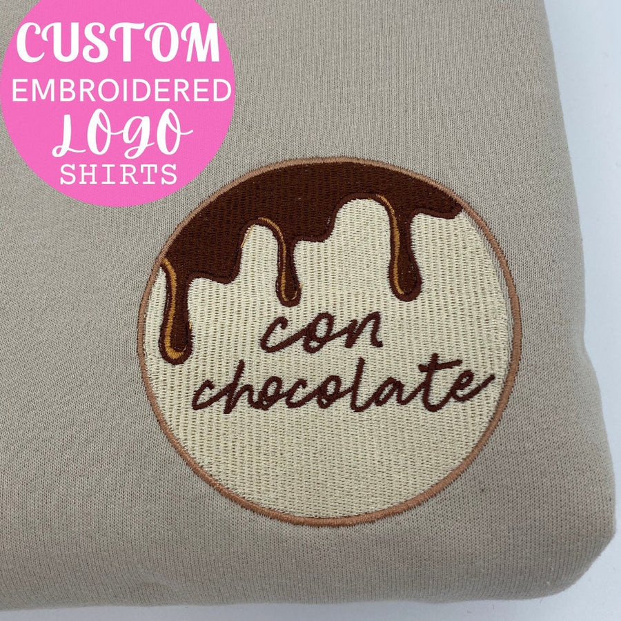 Custom Embroidered Logo Sweatshirts