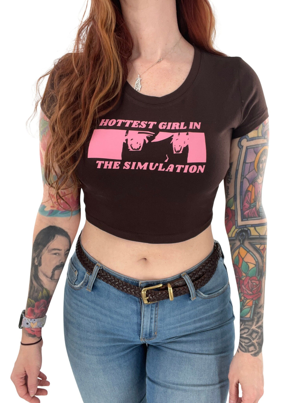 Hottest Girl in the Simulation Baby Tee