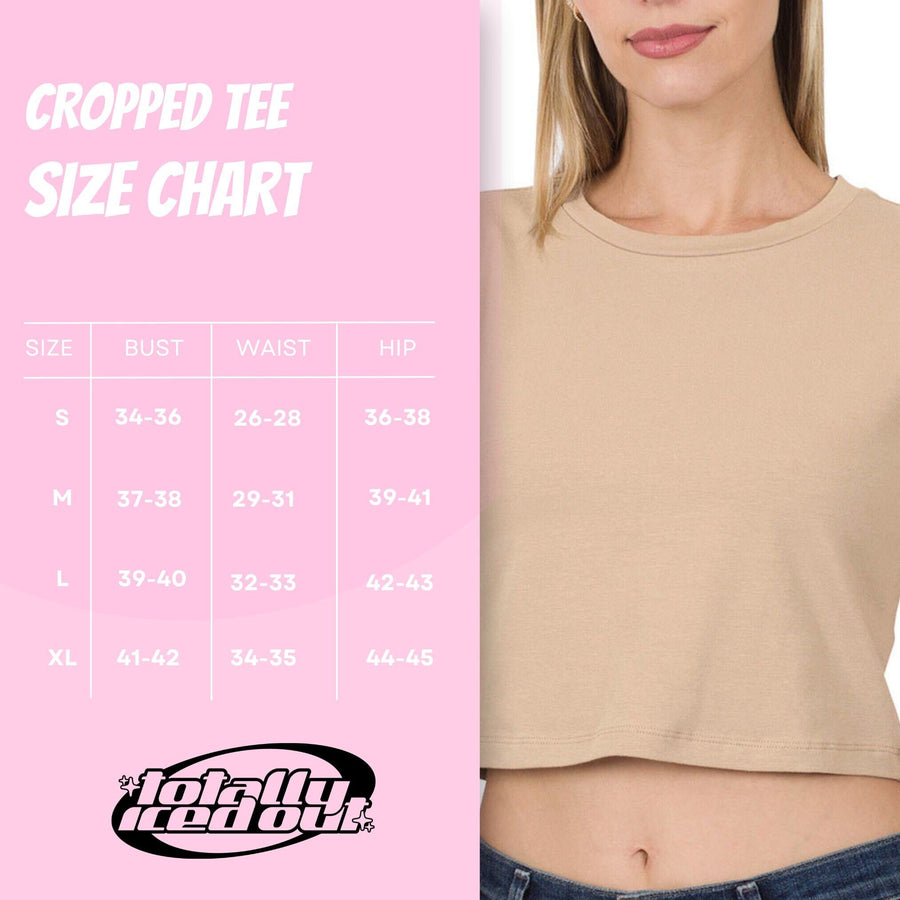 Even Cowgirls Get The Blues Embroidered Crop Top