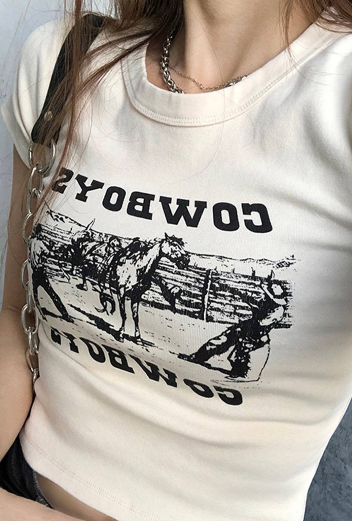 Cowboys Crop Top