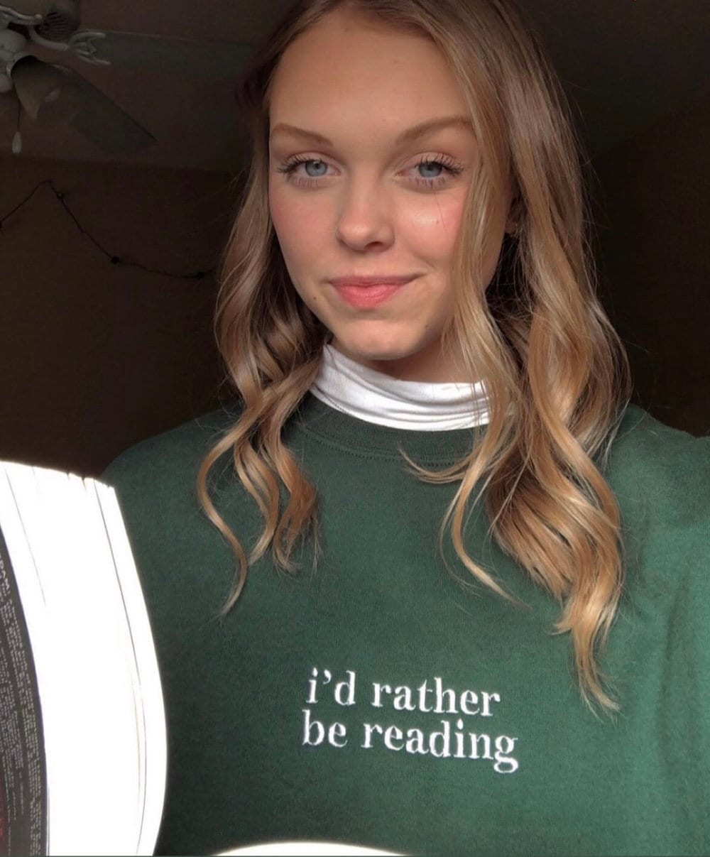 I'd Rather Be Reading Unisex T-Shirt or Sweatshirt