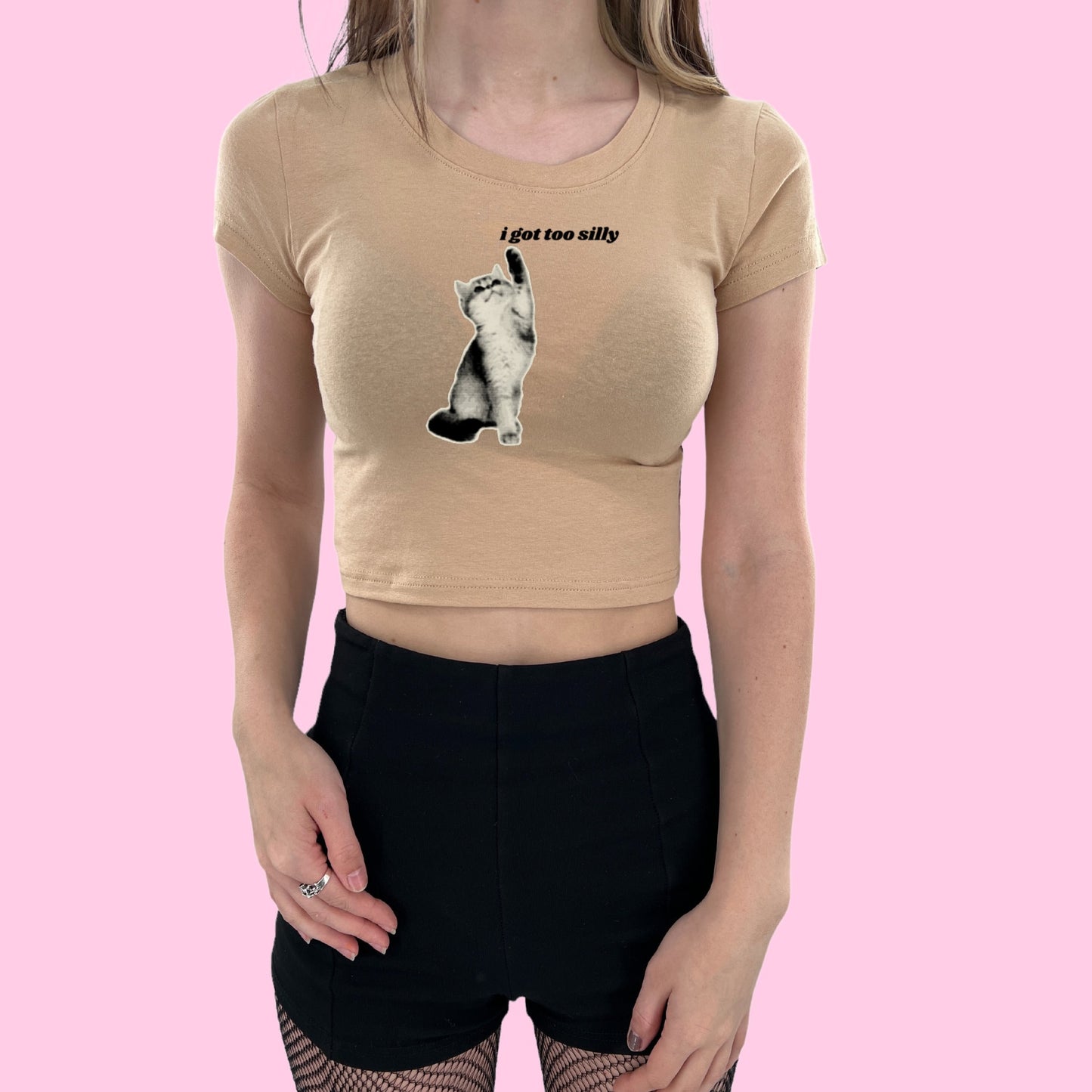 I Got Too Silly Crop Top